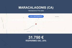 Immobile in asta di 60 m² a Maracalagonis