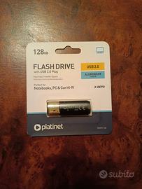 chiavetta 128gb platinet