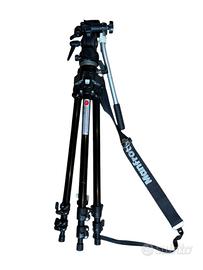 Manfrotto, treppiede art. 055 nero, ottime condiz