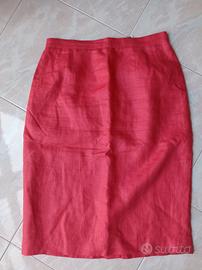 Gonna Luisa Spagnoli lino 100%