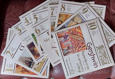 n.10 lp "i tesori della musica classica" curcio 33