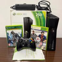 XBOX 360 S Microsoft Console 250 GB Completa Top