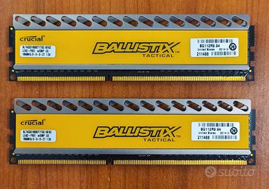 Crucial Ballistix Tactical 4+4GB DDR3-1866 MHz