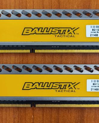 Crucial Ballistix Tactical 4+4GB DDR3-1866 MHz