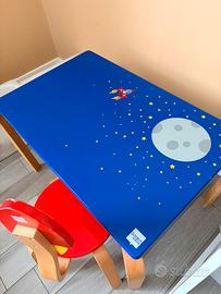 Tavolo e sedia scratch SPAZIO