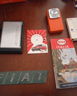 accessori vintage legati alla fiat 