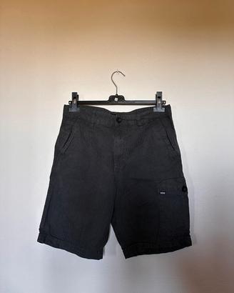 Shorts Vans neri a quadretti taglia M