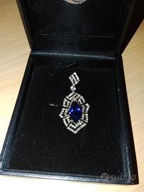 Ciondolo Juwelo Argento 925 Ametista Naturale