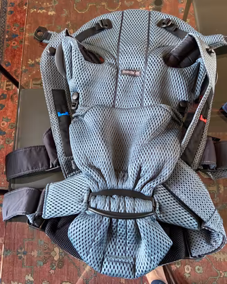 BabyBjorn marsupio zainoMove 3D mesch verde salvia