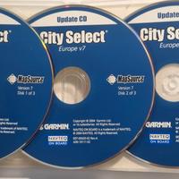Garmin City Select Europe vers. 7 in 3 CD