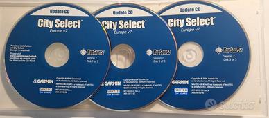 Garmin City Select Europe vers. 7 in 3 CD