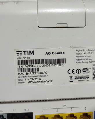 Modem per connessione Wi-Fi