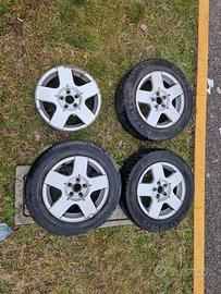 4 CERCHI IN LEGA VW 6JX15 ET38 15 pollic9