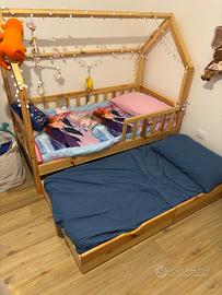 Letto Montessori Vitali SPA Mod. Wiki 80x 160