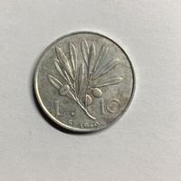 10 lire serie Olivo del 1949