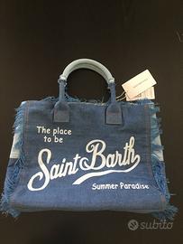Borsa da mare in jeans