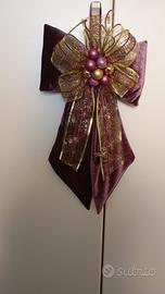 Fiocco porta, tema natalizio