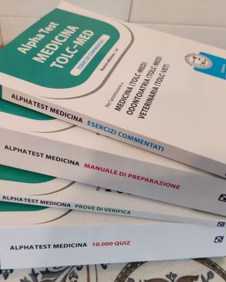 Alpha Test Medicina TOLC-MED kit 2023/2024