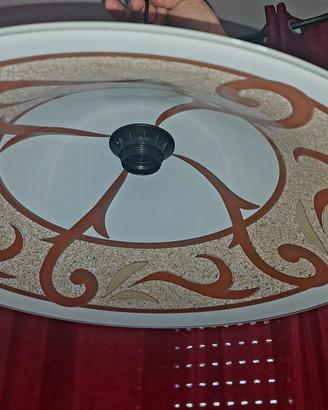 Lampadario Sospensione Vetro Artistico Effetto Sca