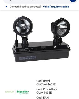luci sicurezza guardian ip65