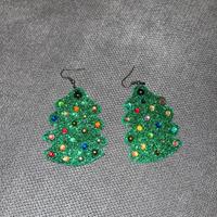 orecchini albero di natale
