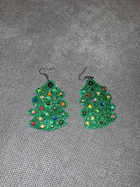 orecchini albero di natale