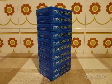 TDK MINI DV SIGILLATE PERFETTE NUOVISSIME MaiUSATE