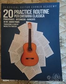 20 practice routine per chitarra classica