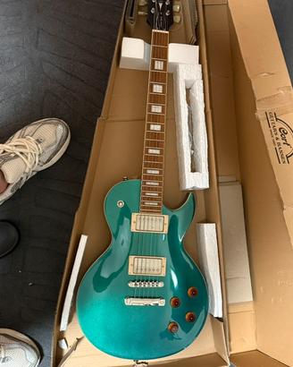 Cort Classic Rock CR200 Flip Blue Electric Guitar