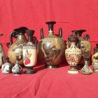 Lotto cocci riproduzioni museali ceramiche antiche