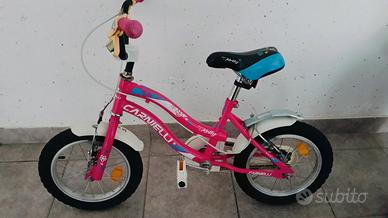 bici bambina Carnielli misura 14