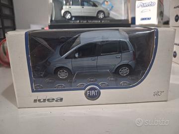 modellino fiat idea norev 1/43 carta da zucchero