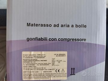 MATERASSO ANTIDECUBITO A BOLLE D’ARIA CON COMPRESS