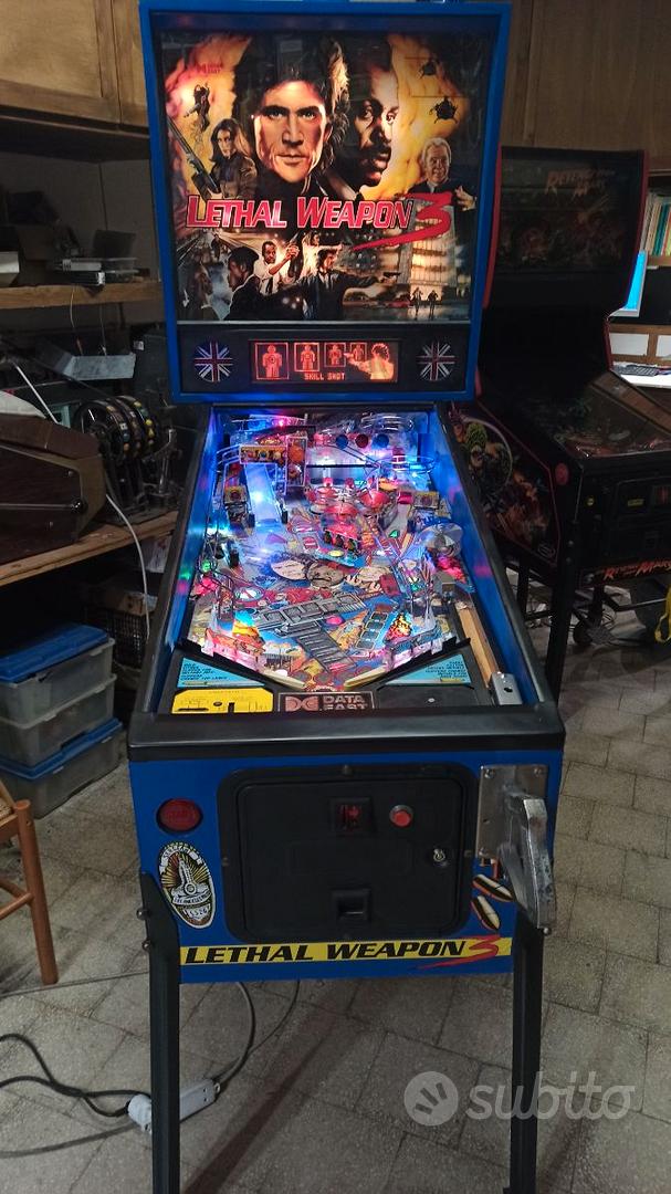 Lethal Weapon Data East Flipper Pinball Collezionismo In vendita a