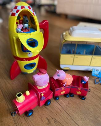 Peppa Pig Razzo Camper & trenino