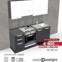 -Cucina moderna-Moderna con Elettrodomestici PROMO