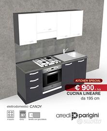 -Cucina moderna-Moderna con Elettrodomestici PROMO