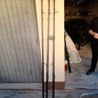 Set di 4 canne carpfishing