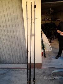 Set di 4 canne carpfishing