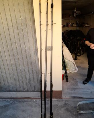 Set di 4 canne carpfishing