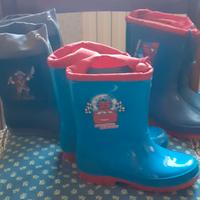 tre paia stivali bimbo n.28/30/31