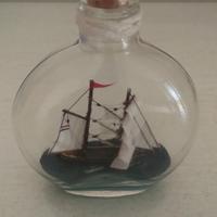 Nave veliero in bottiglia 