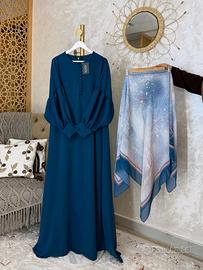 abito donna con hijab XL 