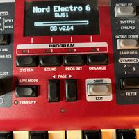 Synth nord electro 6D 61 tasti più borsa Nord