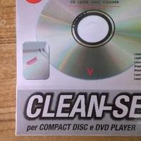 Cd per pulizia lente laser