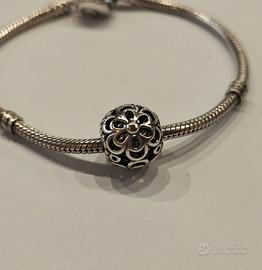 Charm openwork Fiori di melo di Pandora, nuovo
