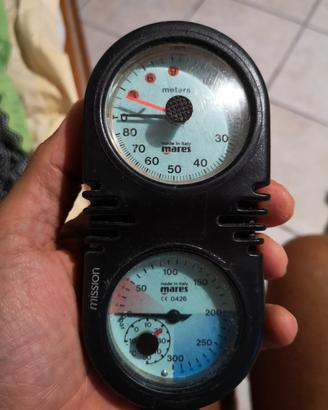 bombola sub con erogatori