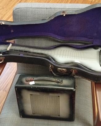 Rickenbacher (Rickenbacker) Lap Steel e Ampli '43