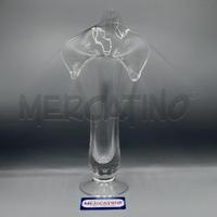 VASO VETRO ANGOLI APERTI CM 16 X 38