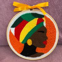 Decorazioni punch needle